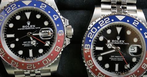 rolex red black bezel|rolex pepsi bezel color difference.